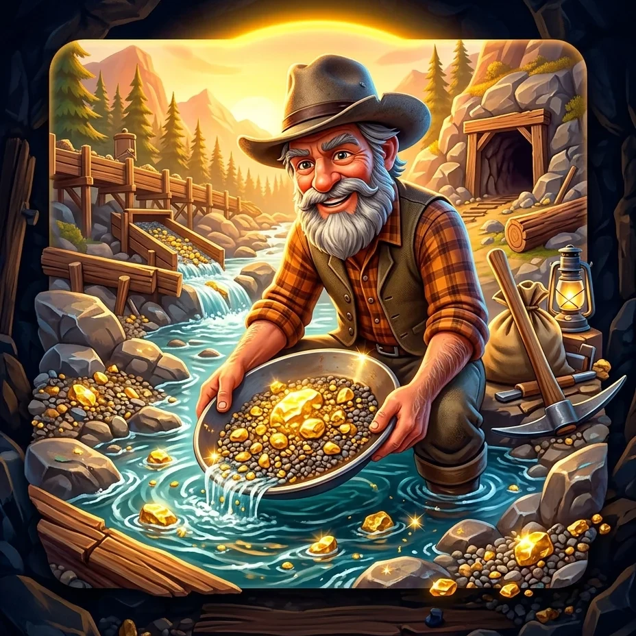 Gold Rush bij CrashPirate